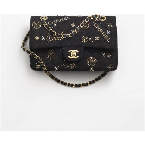 chanel caviar flap small|Small classic handbag, Grained calfskin & gold.